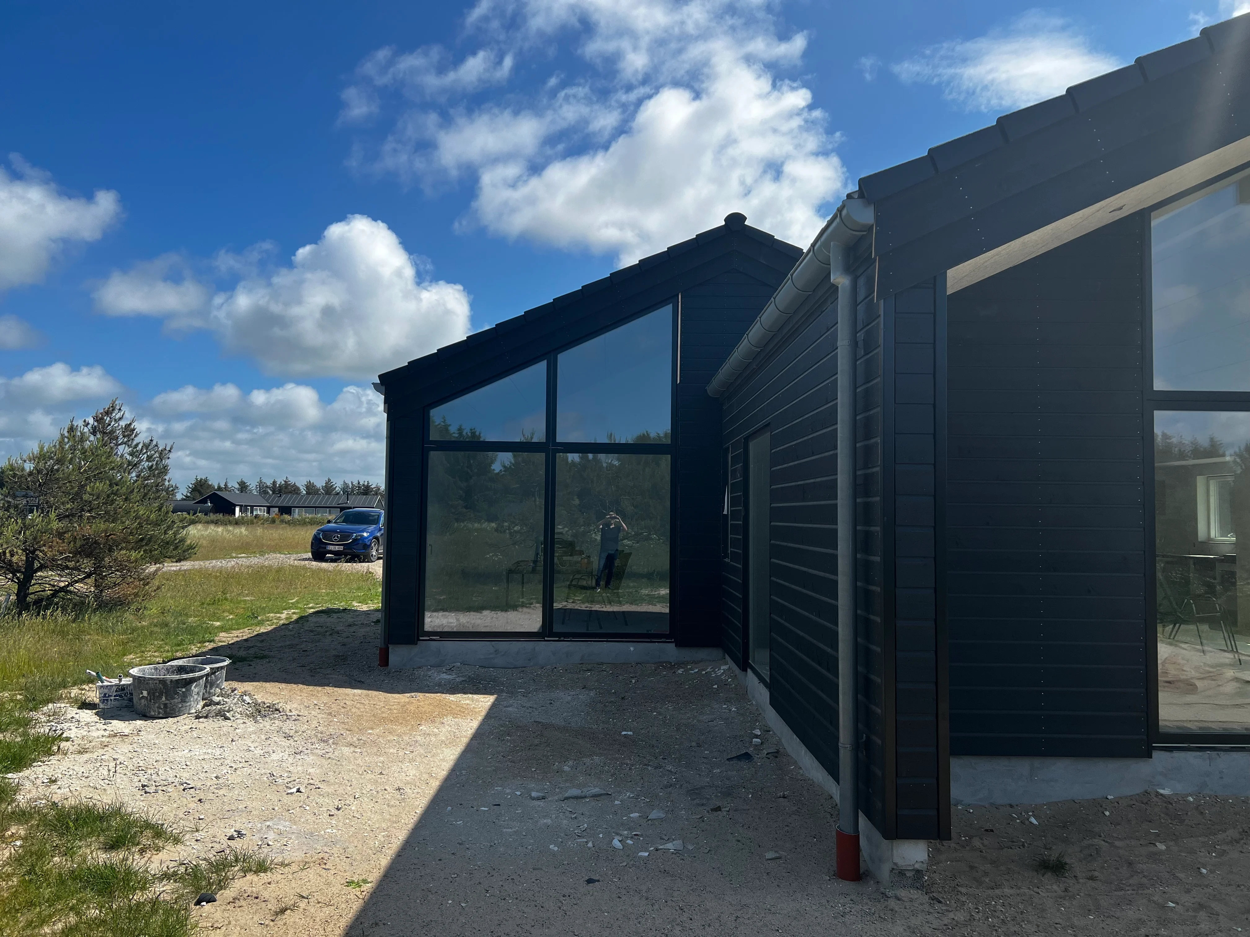 Sidebygning ved sommerhus i Løkken — Yderskov Arkitekter